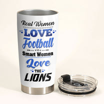 Smart Women Love The Lions Tumbler