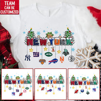 Christmas Teams Shirt - Customized Shirt - NY
