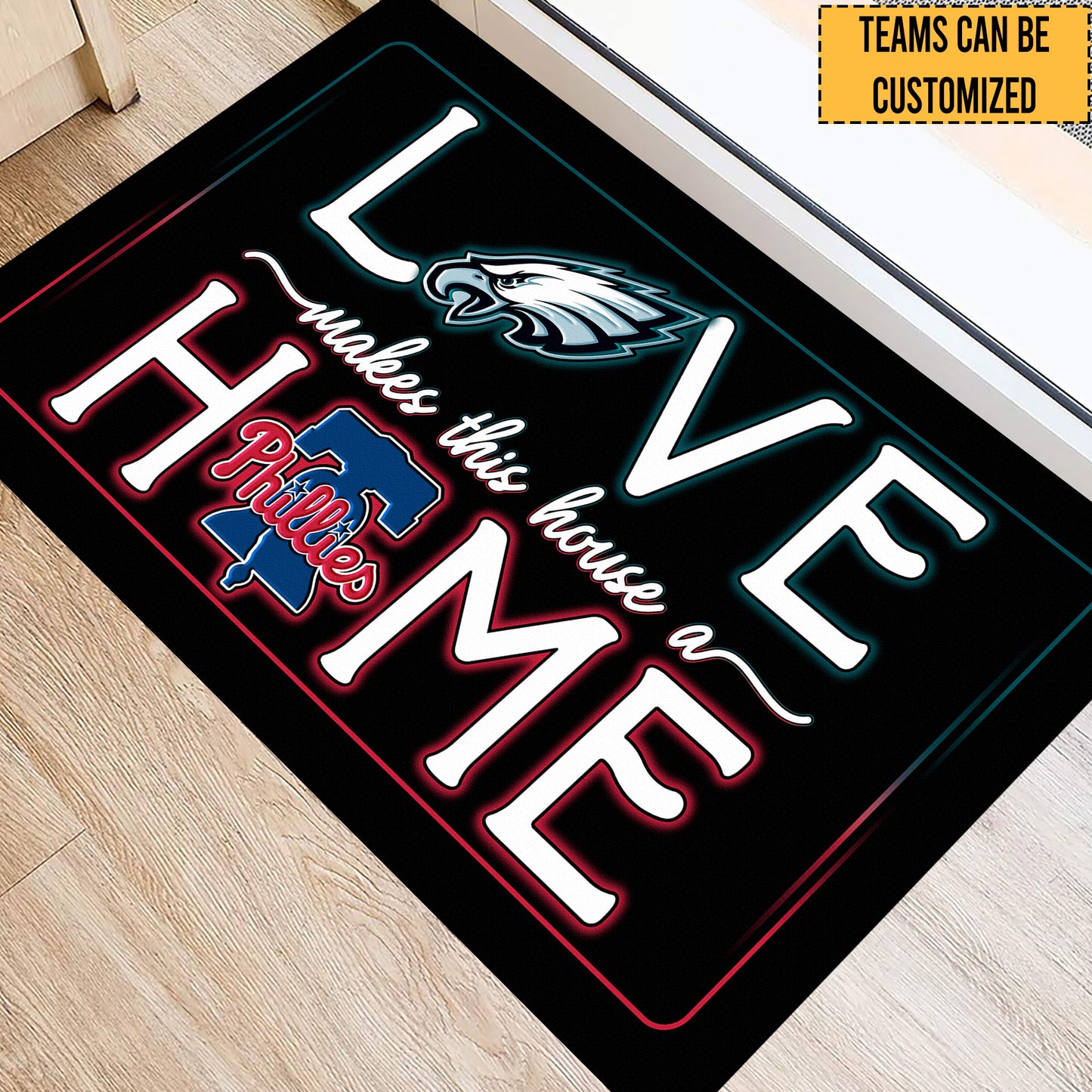 Love Makes This House A Home -  Customized Doormat - Anti Slip Indoor Doormat - PLDEG PL