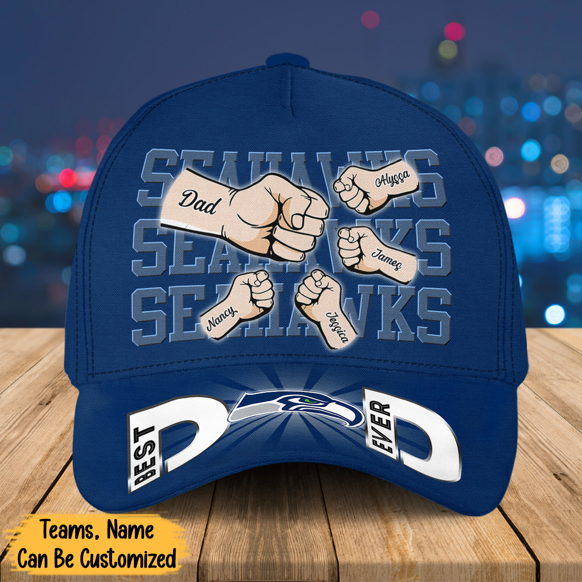 Best Dad Ever Custom Classic Cap For Steven Suy