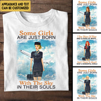 Personalized Flight Attendant Shirt