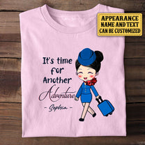 Personalized Flight Attendant Shirt
