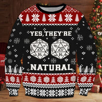 All-Over Print Sleeve Sweatshirt DnD Natural Xmas lqt lbs
