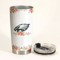 Smart Women Love The Philadelphia Football Tumbler