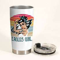 Philadelphia Football Girls Classy Sassy Tumbler